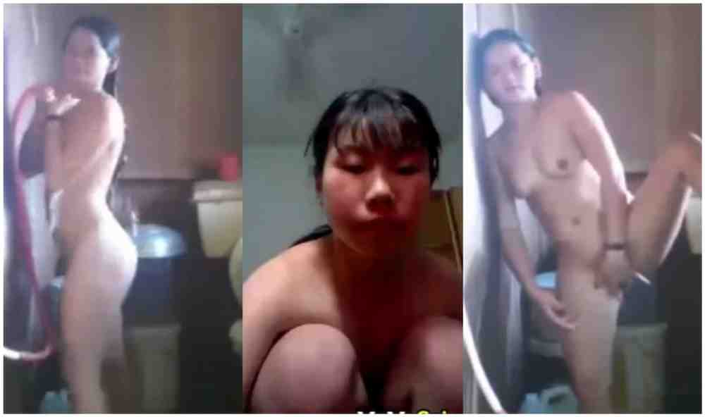 လူလစ်တုန်း အဖုတ်ဖြဲပြတဲ့ ပါကင်အငုံလေး