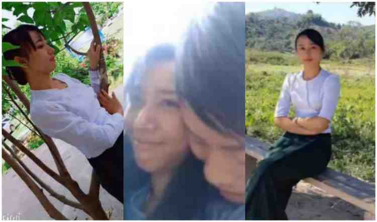 အရည်တွေနဲ့ တအားအားနဲ့ ရှယ်ကောင်းနေတဲ့ ကျောင်းဆရာမလေး