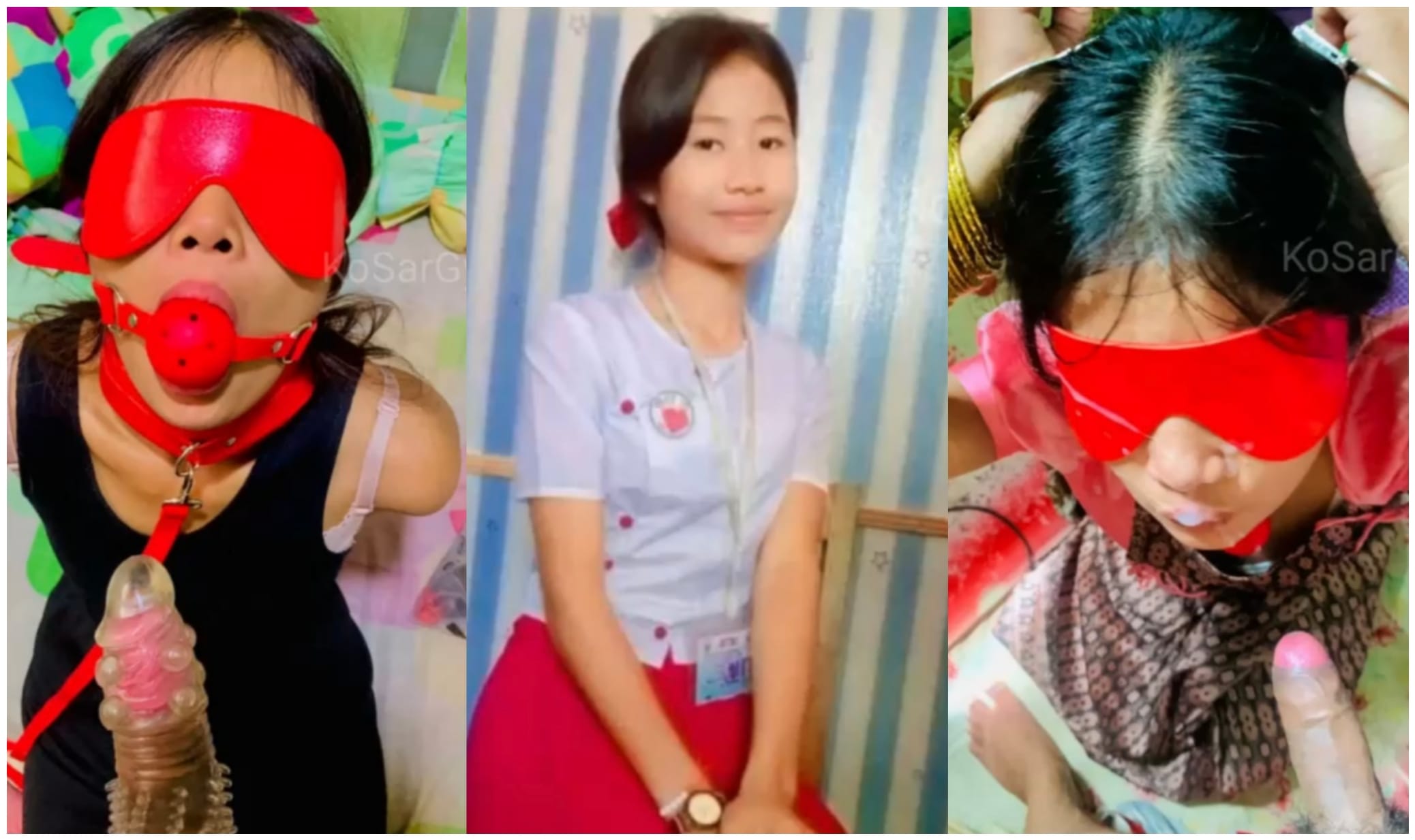 ဆေးရုံက နပ်(စ်)မလေးကို ကြိုးတုပ်ပီး ဗျင်းတဲ့ စားဘဲကြီး