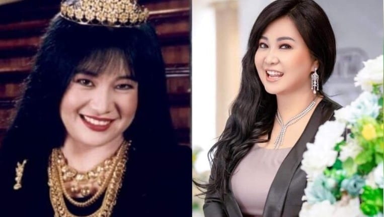 မင်းသမီး ထက်ထက်မိုးဦး အောကား ဘဲက ငယ်ငယ်လေး