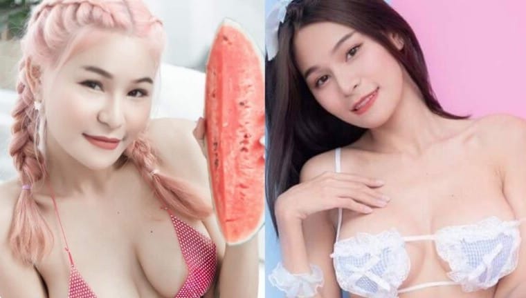 မော်ဒယ် ဖူးပွင့်ခိုင် ကို စားဘဲကြီးက ရှယ်လိုးပေးနေတာ