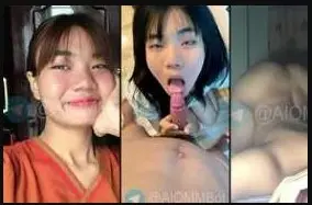 နှမျောလို့ ပါးစပ်ထဲမှာပြီးစေ့ချင်နေတာ ချစ်စရာ စော်အလန်းလေးက