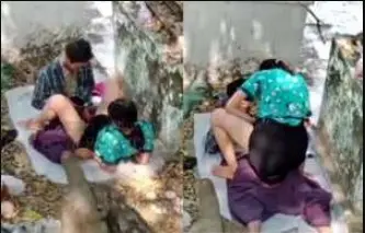 ဖင်ခံရတာ အားမရလို့အပေါ်က တက်ဆောင့်တဲ့စော် ချောင်းရိုက်