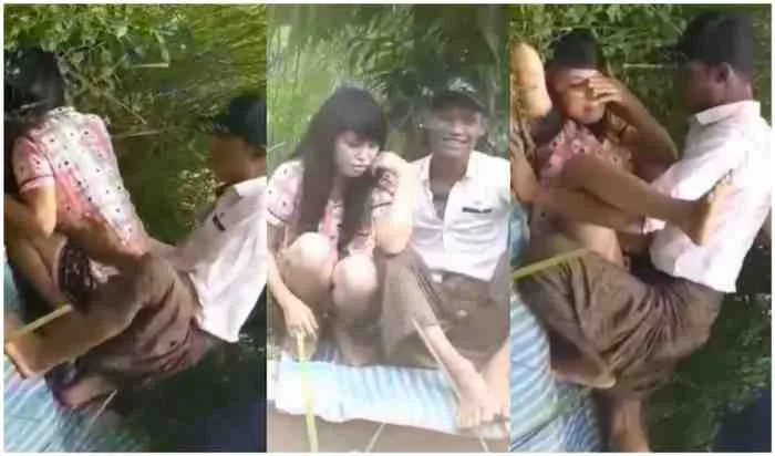 စော်လေးကို အပီချုပ်ပီး ချုံထဲမှာ ရှယ်ကြုံးတဲ့ ဘိုးတော် ချောင်းရိုက်