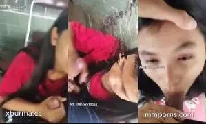 သူဌေးက ခနဆိုပီး ချောင်ထဲခေါ်ပြီးလီးစုပ်ခိုင်းလို့ မြန်မာအောကားလေး