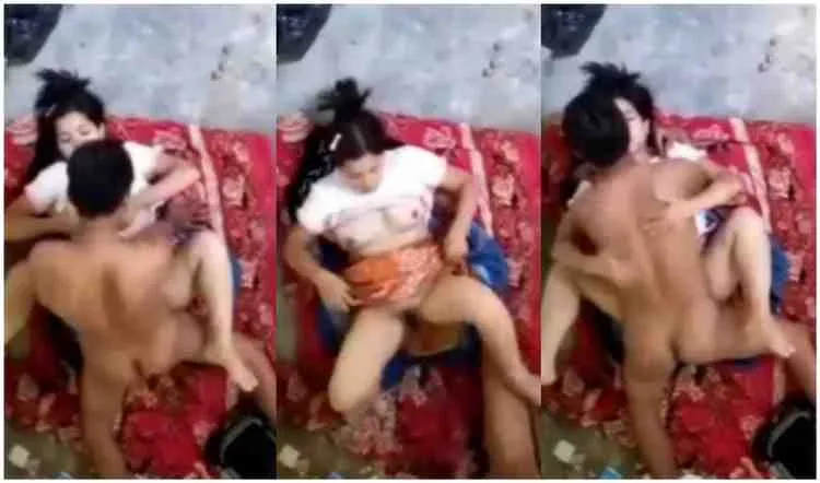 ဖျားနေတယ်ဆိုပီး လင်ငယ်နဲ့ ကုန်းတာ ချောင်းရိုက်မိသွား