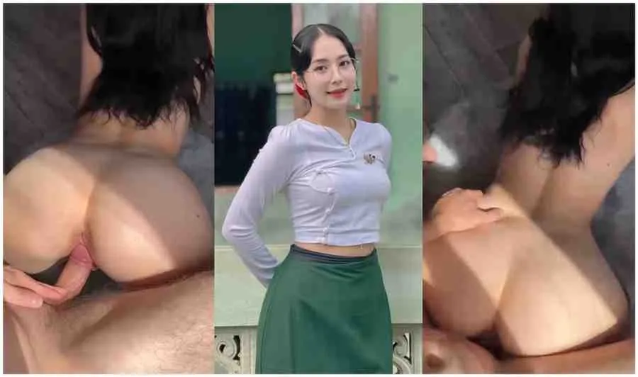 မတန်ဘူးကွာ ဒီလောက်လှတဲ့ဆရာမလေးကို နိုင်ငံခြားသားက ရစရာမရှိအောင်လိုးတာ